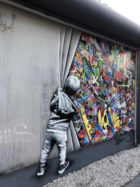 Обои Майами, уличное искусство, арт, граффити, живопись в разрешении 1536x2048