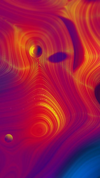 Обои крутая эстетика, дизайн, красочность, желтый, Апельсин в разрешении 1080x1920