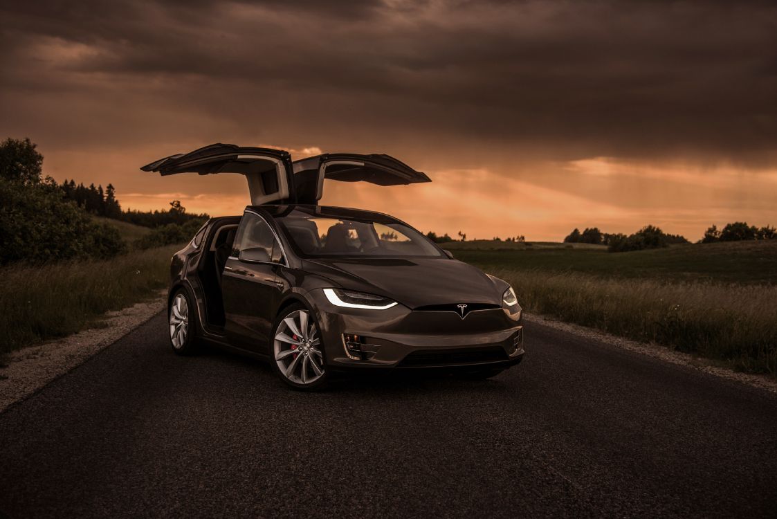 Обои Tesla Model X, 2019 Тесла Модель Х, Tesla, Tesla Model S, авто в разрешении 3840x2563