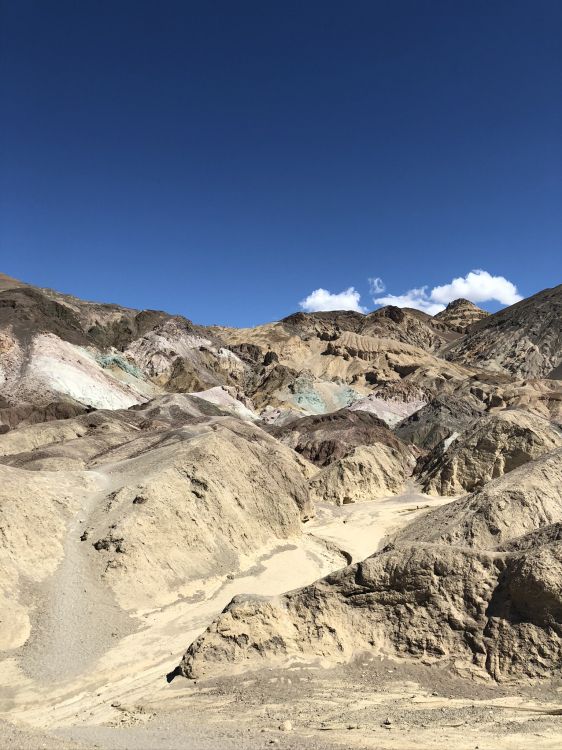 Обои США, Невада, долина смерти, национальный парк долина смерти, художники драйв и палитра в разрешении 1536x2048