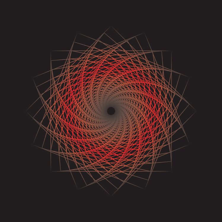 Обои круг, фрактальное искусство, фрактал, дизайн, арт в разрешении 3497x3500