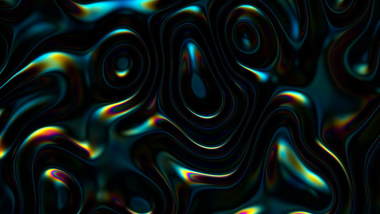 Обои colorful fluid