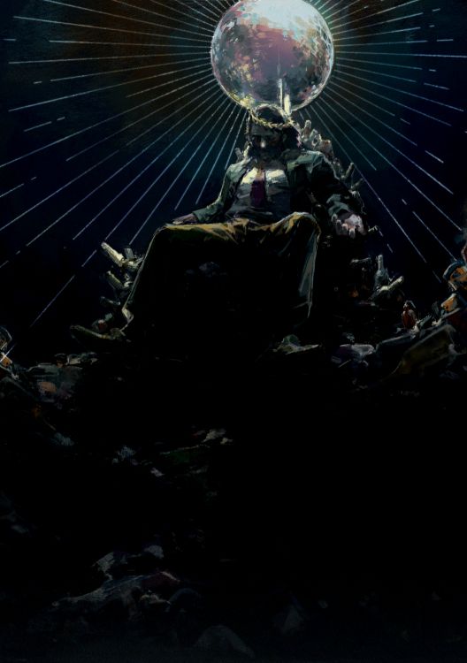 Обои темнота, danmu, acfun, мир, арт в разрешении 1442x2048