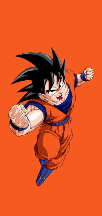 Обои гоку, аниме, dbcproject goku, вегета, Жемчуг дракона в разрешении 1178x2485