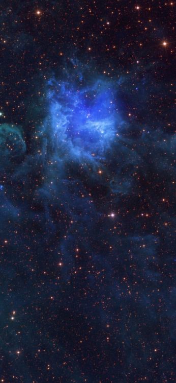 Обои атмосфера, туманность, Астрономия, звезда, Галактика в разрешении 1080x2340