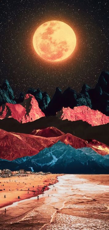 Обои смартфон, умные часы, атмосфера, мир, свет в разрешении 1421x3000