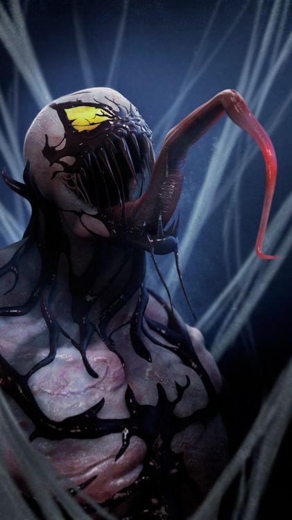 Обои Анти-Веном, веном, Карнаж, человек-паук, Флэш Томпсон в разрешении 1080x1920