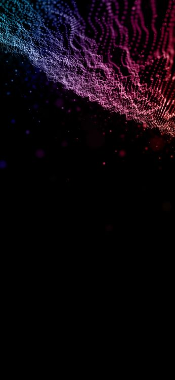 Обои темнота, жидкий, пурпур, вода, Фиолетовый в разрешении 1080x2340