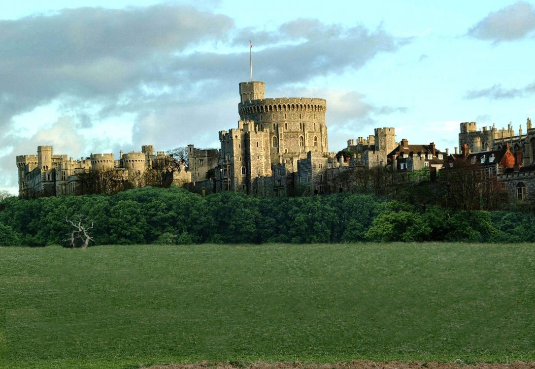 Обои замок, Виндзорский замок, здание, имущество, величественный дом в разрешении 2920x2016