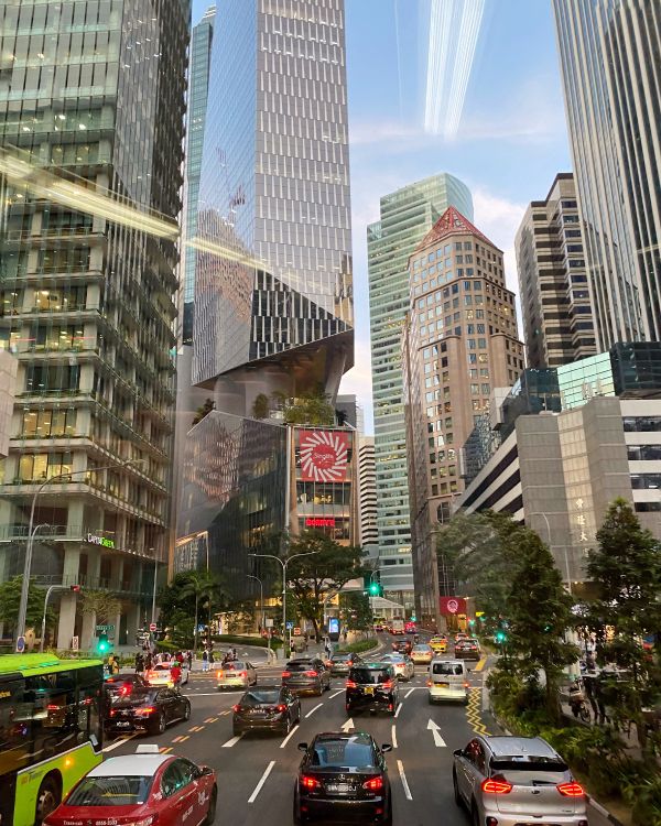 Обои Сингапур, башня, метрополия, городской район, небоскреб в разрешении 3024x3780