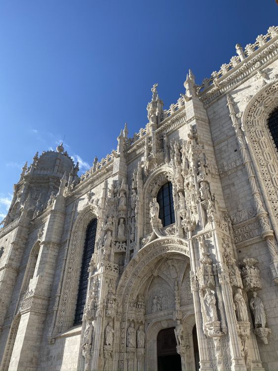 Обои монастырь иернимос, археологический памятник, древняя история, средневековая архитектура, базилика в разрешении 1536x2048