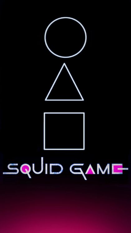 Обои игра в кальмара, Сон Ги-Хун, что sae-byeok, чо санг-ву, графический дизайн в разрешении 1687x3000