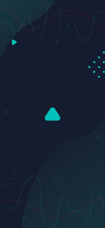 Обои круг, графический дизайн, лазурный, Аква, электрик в разрешении 2250x4872