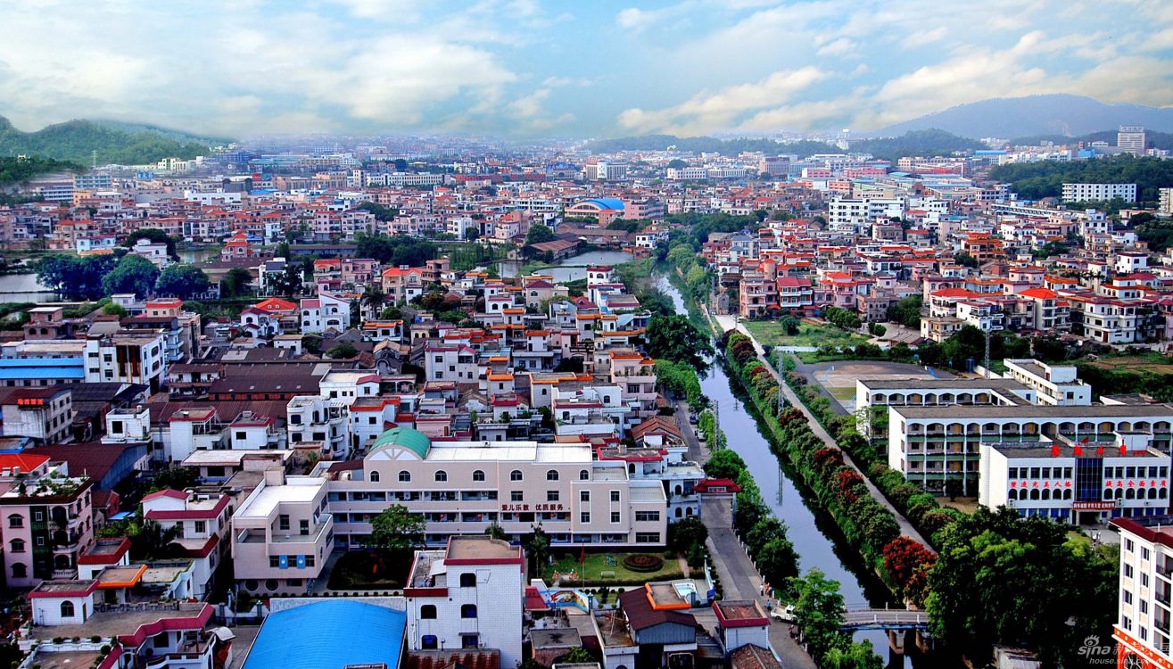 Обои городской район, город, городской пейзаж, жилой район, городок в разрешении 2765x1576