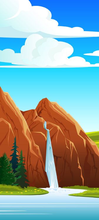 Обои иллюстрация, рисование, графика, живопись, иллюстрации в разрешении 1080x2400