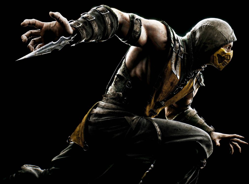 Обои mortal kombat x, Скорпион, Мортал Комбат 11, мортал комбат, netherrealm studios в разрешении 4000x2956