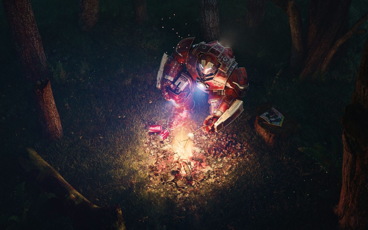 Обои темнота, компьютерная игра, космос, игры, арт в разрешении 4000x2507