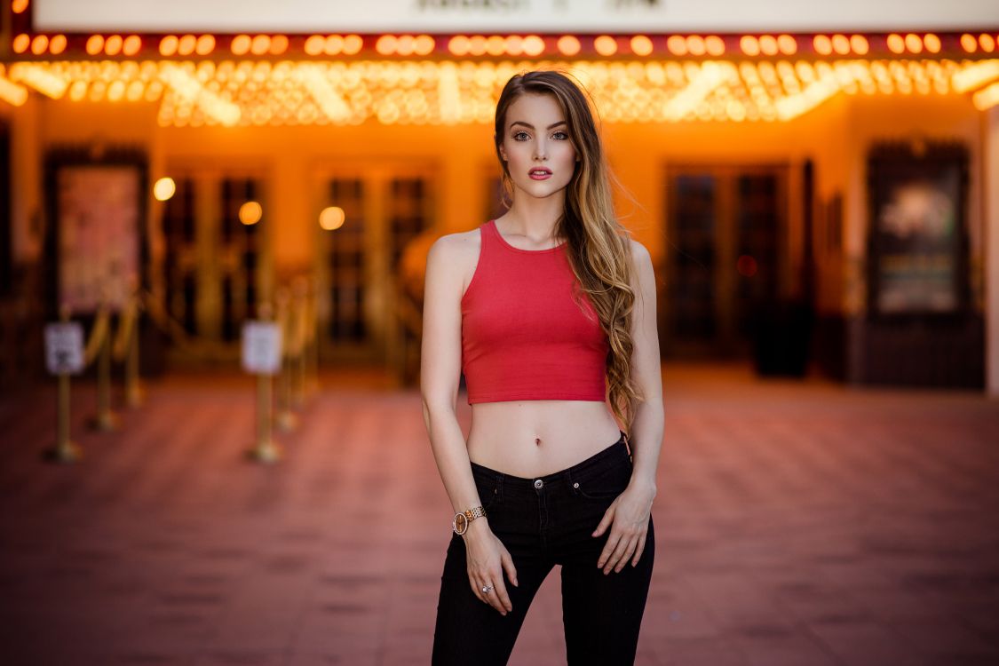 Обои джинсы, фэшн, красота, розовый, желтый в разрешении 5891x3927