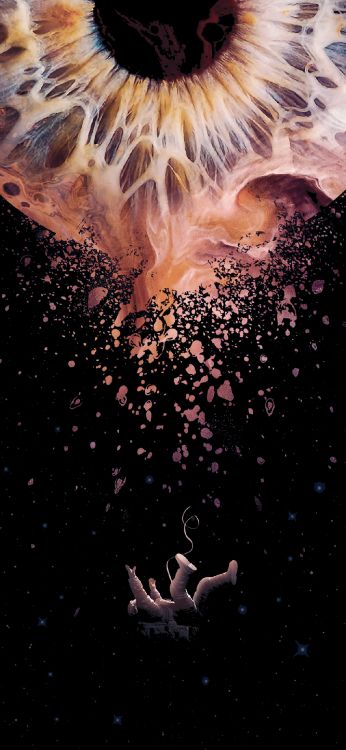 Обои искусство, все это иллюзия, арт, постер, иллюзия, художественная печать в разрешении 1200x2600