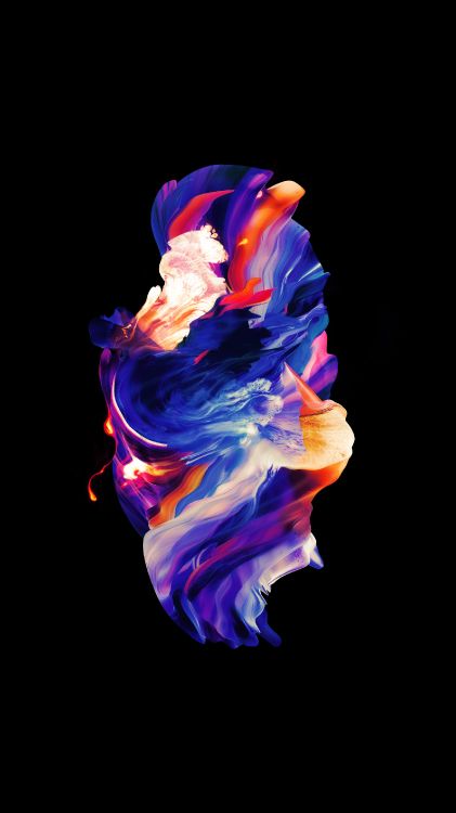 Обои OnePlus 5, амолед, oneplus 7t, OnePlus 6, красочность в разрешении 2160x3840