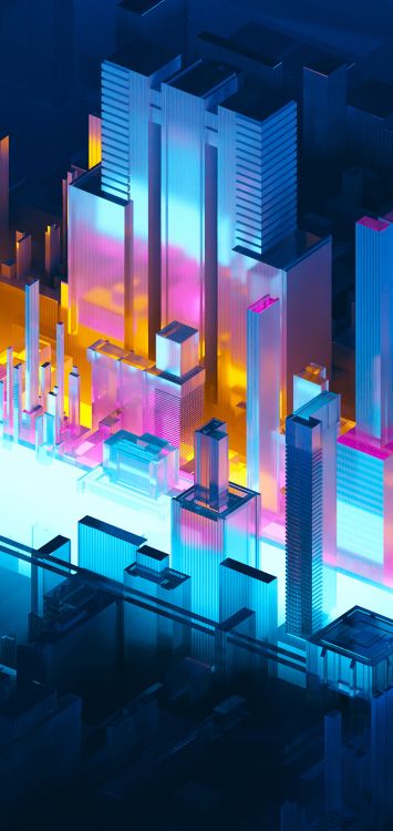 Обои метрополия, подкаст творческих переговоров, черный бот, красочность, пурпурный цвет в разрешении 758x1600