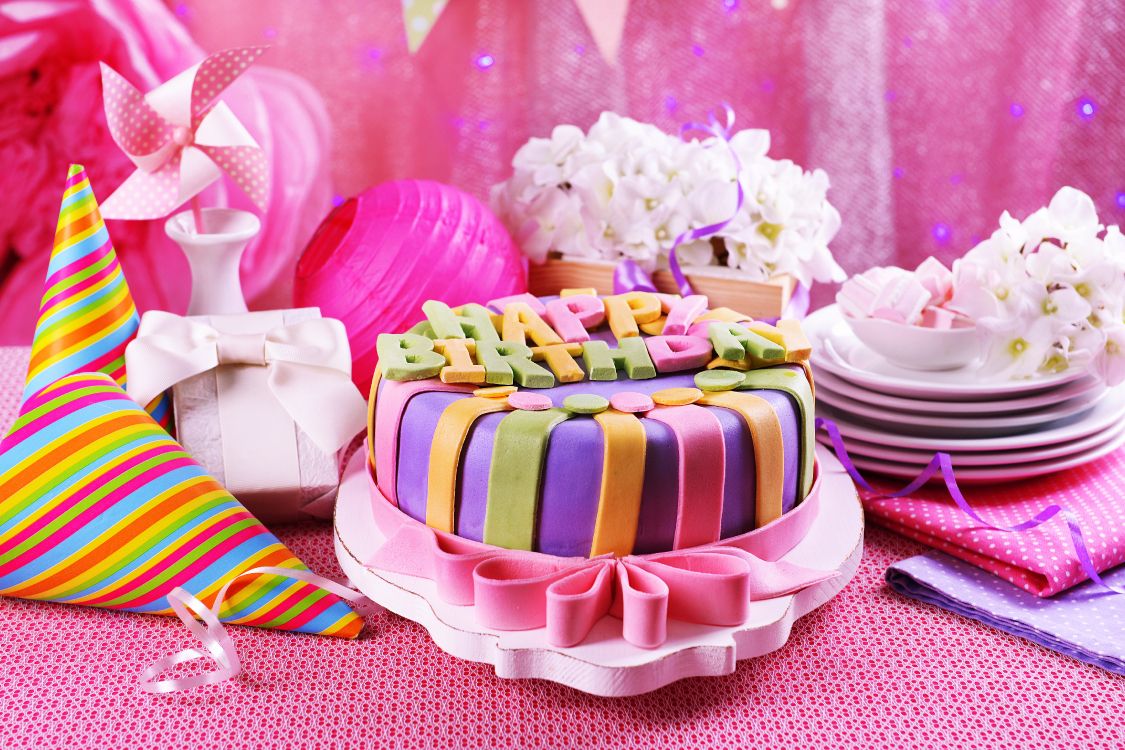 Обои дата рождения, вечеринка, праздничный торт, пища, сладость в разрешении 5520x3680