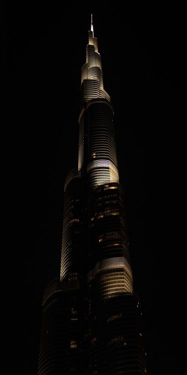 Обои Бурдж Халифа, башня Бурдж Халифа, Эйфелева башня, небоскреб, вышка в разрешении 1080x2160