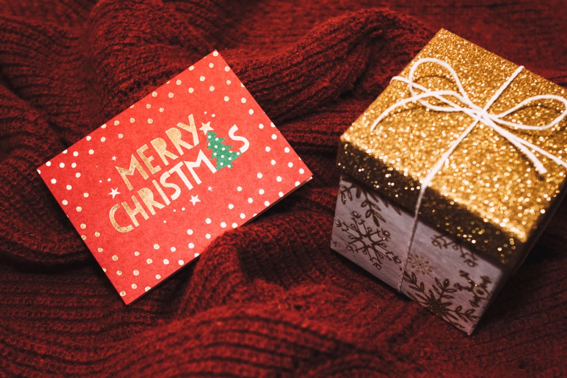 Обои Рождественский день, Санта-Клаус, Рождественская открытка, Новый год, праздник в разрешении 4438x2959