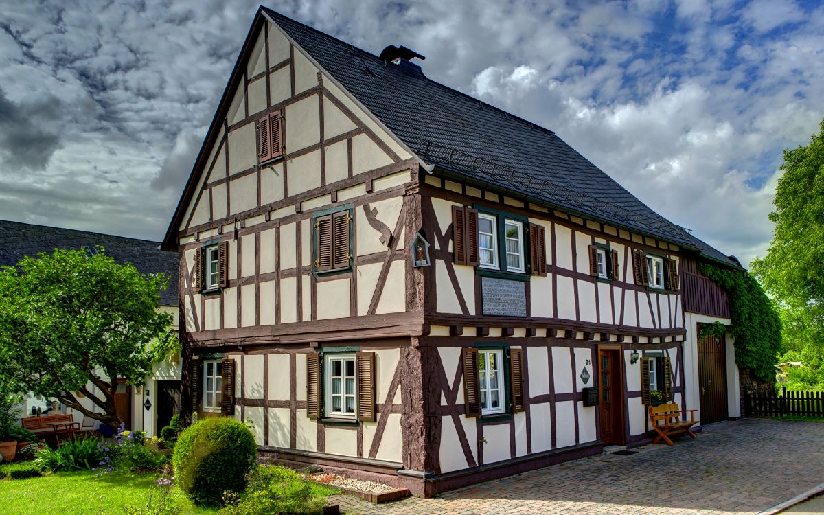 Обои Хаус, здание, фасад, свойство, родина в разрешении 3840x2400