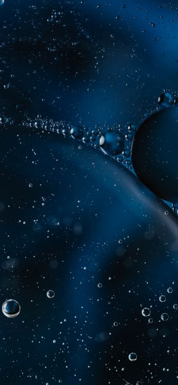 Обои вода, синий, атмосфера, астрономический объект, космос в разрешении 1420x3073