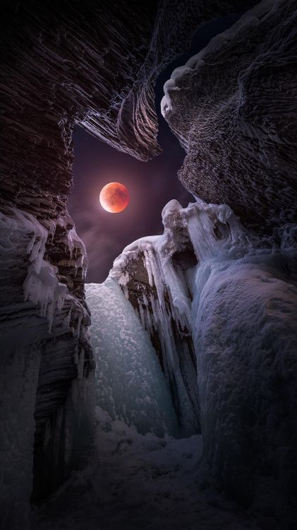 Обои спокойная ночь, ночь, добро, лунный свет, атмосфера в разрешении 1152x2048