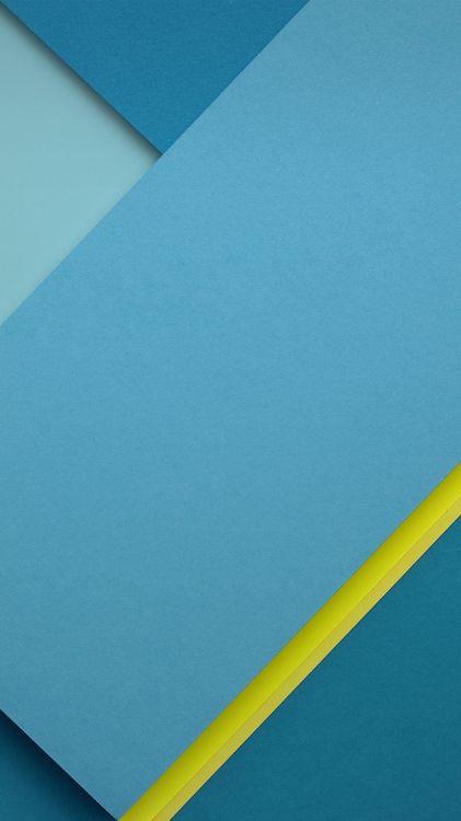 Обои Xiaomi, MIUI 9, синий, желтый, красочность в разрешении 1080x1920