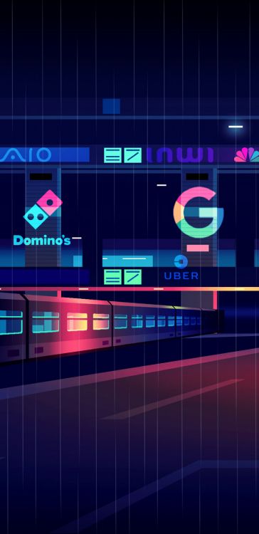 Обои свет, линия, Визуальный эффект освещения, технологии, электрик в разрешении 1440x2960