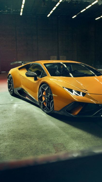 Обои Ламборджини, легковые автомобили, спорткар, lamborghini уракан, шина в разрешении 1080x1920