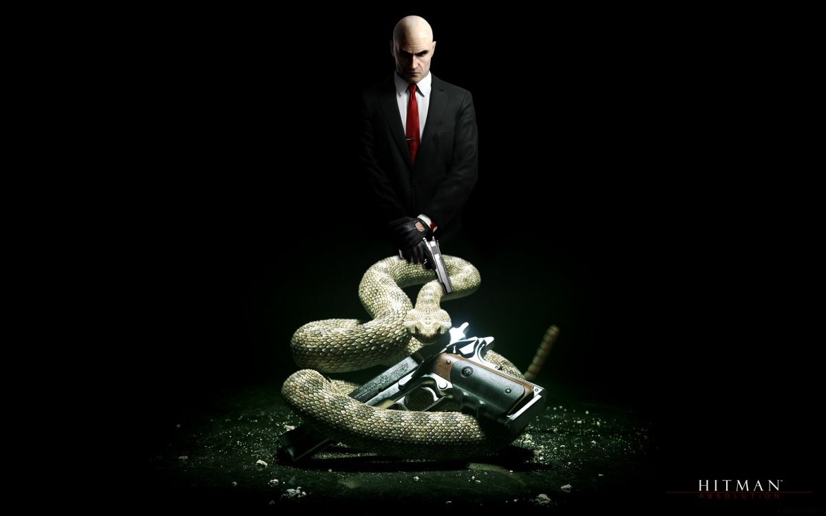 Обои hitman absolution, хитмэн агент 47, тьма, агент 47, наемный убийца -  картинка на рабочий стол и фото бесплатно