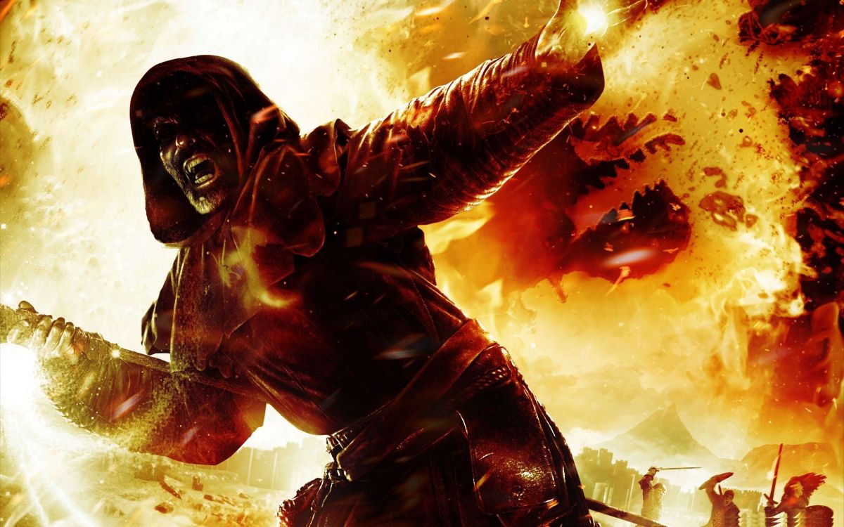 Обои капком, мифология, playstation 4, xbox 360, playstation 3 в разрешении 2560x1600