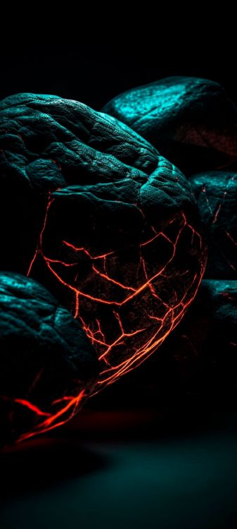 Обои темнота, шерсть, пурпурный цвет, электрик, узор в разрешении 1080x2400