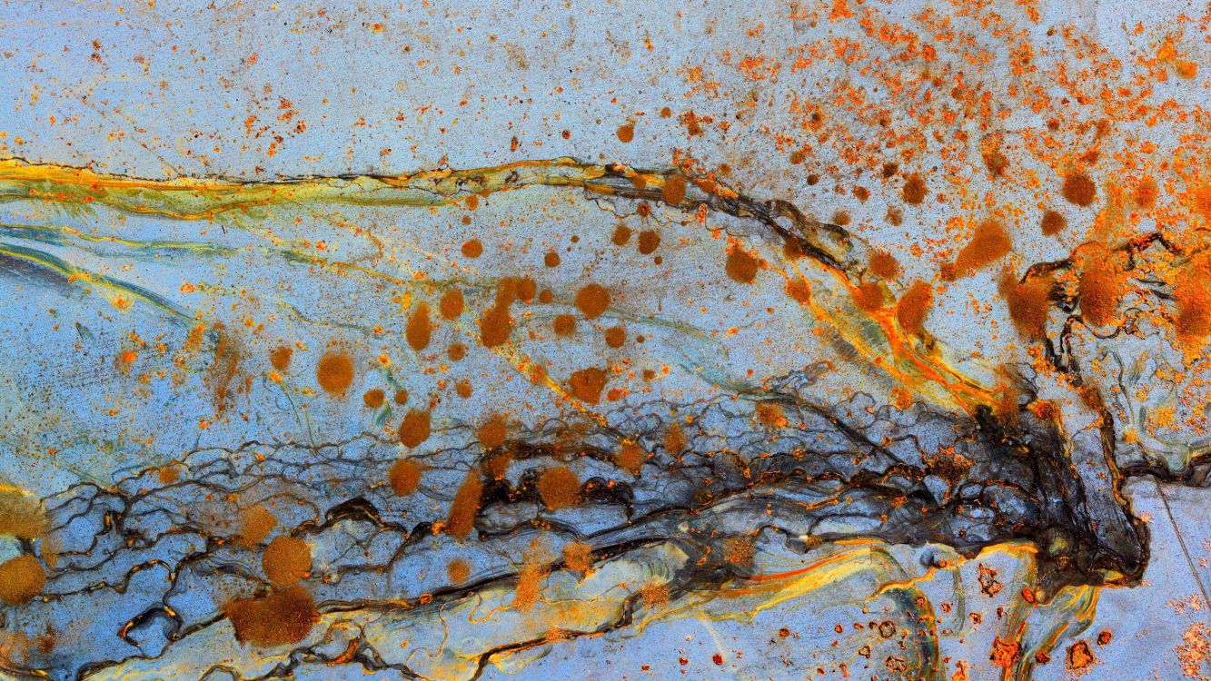 Обои живопись, цвет, арт, ржавчина, дерево в разрешении 2560x1440