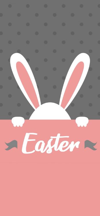 Обои кролик, метраж, телевидение, жест, розовый в разрешении 1185x2560