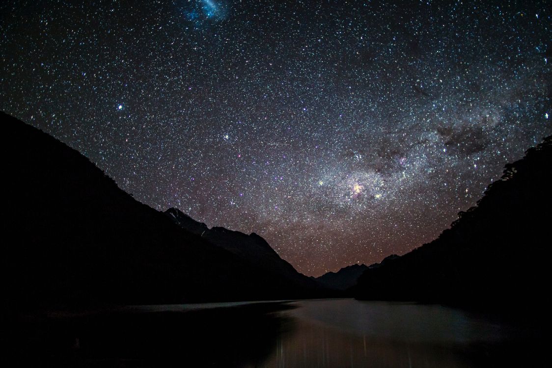 Обои ночь, Галактика, Млечный Путь, астрономический объект, звезда в разрешении 5266x3511