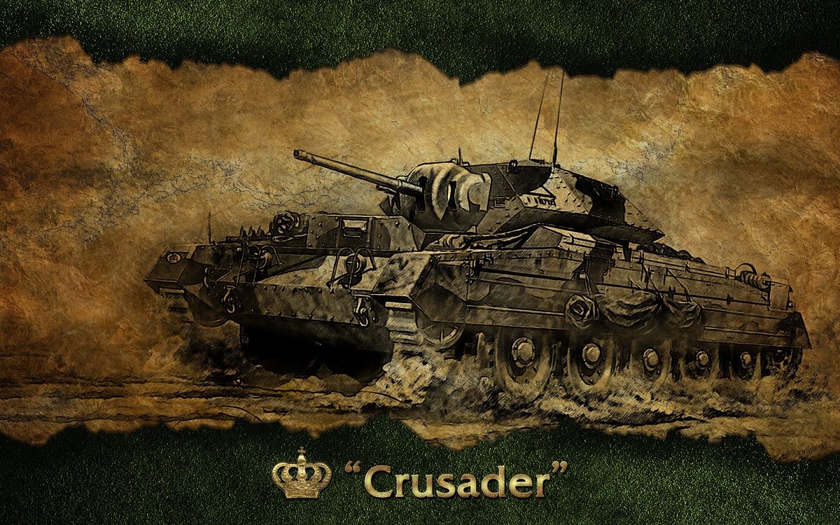 Обои танк Crusader, world of tanks, бак, Черчилль танк, самоходная артиллерия в разрешении 1920x1200