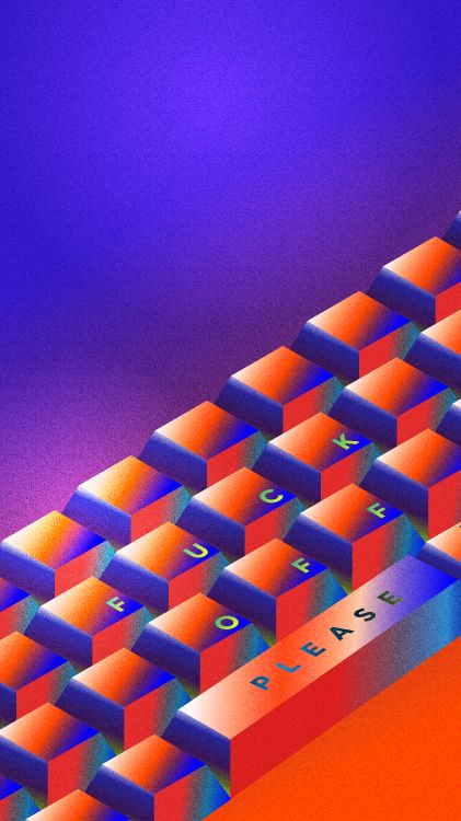 Обои Оранжевый цвет, угол, красочность, прямоугольник, линия в разрешении 2160x3840