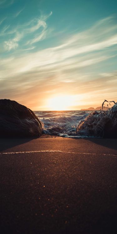 Обои природа, живопись, облако, вода, атмосфера в разрешении 2156x4318