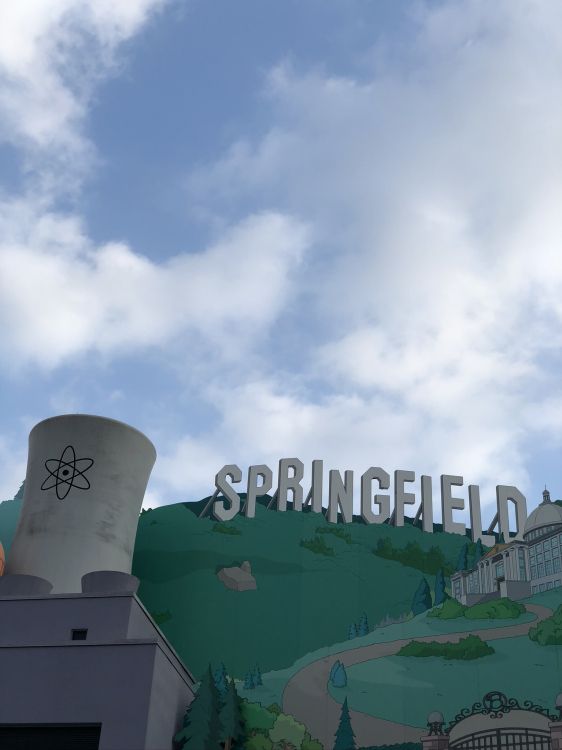 Обои Голливуд, Спрингфилд, дневное время, облако, кучевое облако в разрешении 1536x2048