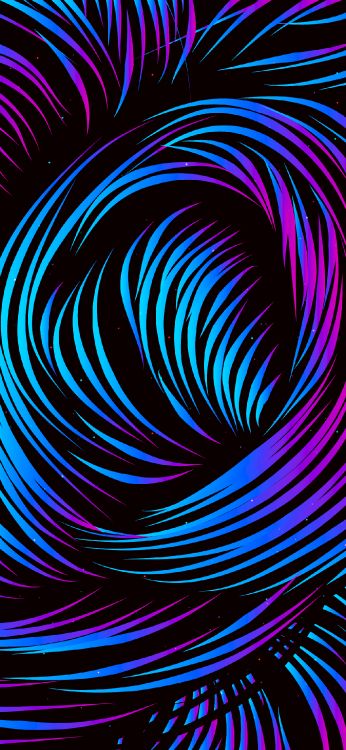 Обои синий, ios, яблоко, лазурный, пурпур в разрешении 1205x2609