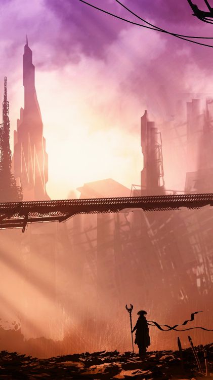 Обои арт, цифровое искусство, фантастическое искусство, живопись, концептуальное искусство в разрешении 1080x1920