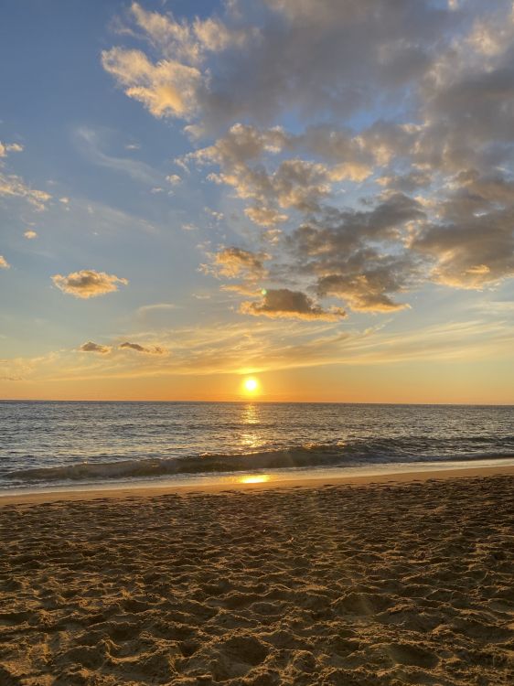 Обои горизонт, облако, вода, атмосфера, гидроресурсы в разрешении 1536x2048