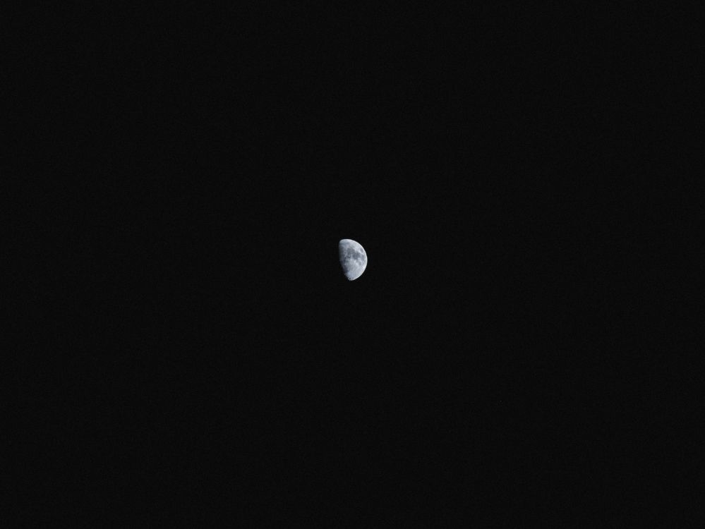 Обои черный, луна, астрономический объект, свет, атмосфера в разрешении 4864x3648