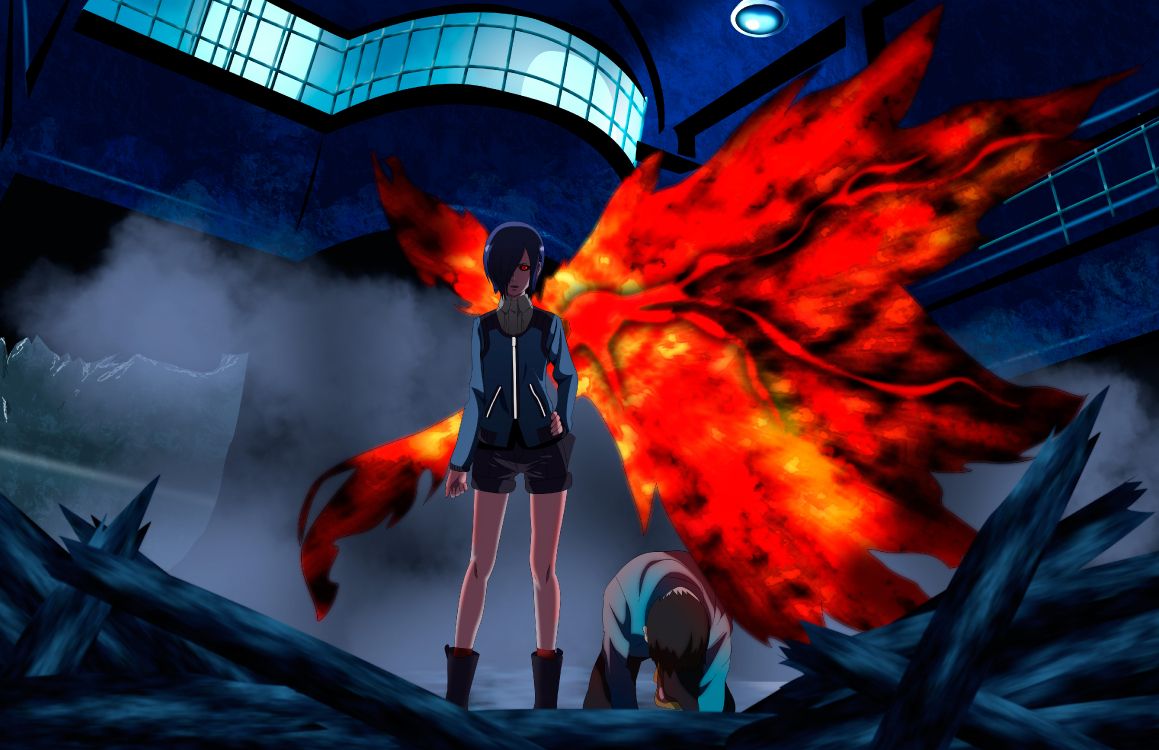 Обои компьютерная игра, Токио вурдалак, игра-боевик, Хикари Кирисима, вымышленный персонаж в разрешении 5000x3235