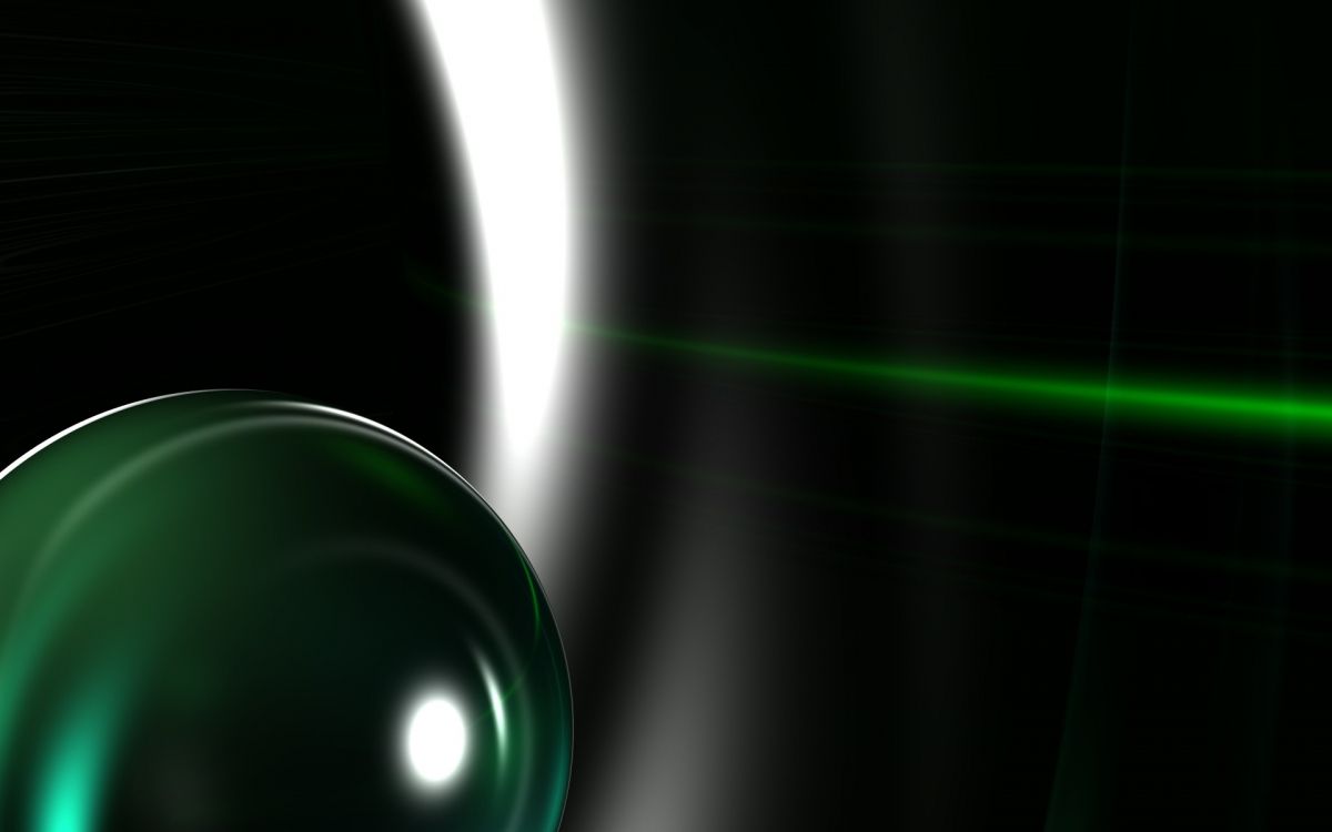 Обои свет, зеленый, круг, макросъемка, дизайн в разрешении 1920x1200